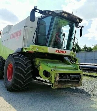 Зерноуборочный комбайн Claas Lexion 580, 2008 г.в, 4100 м/ч, б/у