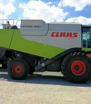 Зерноуборочный комбайн Claas Lexion 580, 2008 г.в, 4100 м/ч, б/у