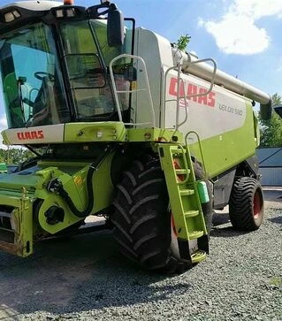 Зерноуборочный комбайн Claas Lexion 580, 2008 г.в, 4100 м/ч, б/у