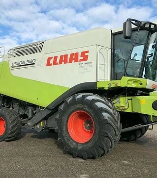 Зерноуборочный комбайн Claas Lexion 580, 2008 г.в, 2050 м/ч, б/у