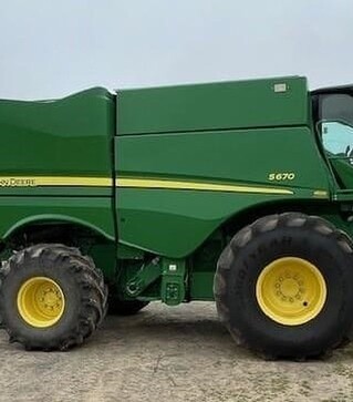 Зерноуборочный комбайн John Deere S670, 2015 г.в, 2606 м/ч, б/у