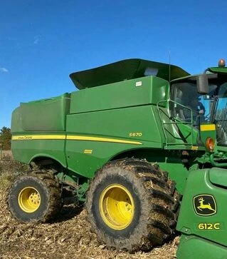 Зернозбиральний комбайн John Deere S 670, 2012 р.в, 2500 м/год, б/в