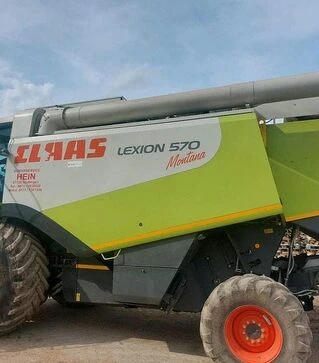 Зернозбиральний комбайн Claas Lexion Montana 570, 2008 р.в, 2805 м/год, б/в