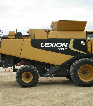 Зерноуборочный комбайн CAT Lexion 580R, 2010 г.в, 2917 м/ч, б/у
