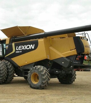 Зерноуборочный комбайн CAT Lexion 580R, 2010 г.в, 2917 м/ч, б/у