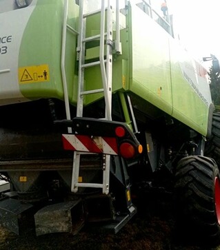 Зерноуборочный комбайн Claas Lexion 580, 2005 г.в, 3000 м/ч, б/у