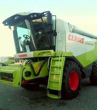 Зерноуборочный комбайн Claas Lexion 570, 2008 г.в, 2790 м/ч, б/у