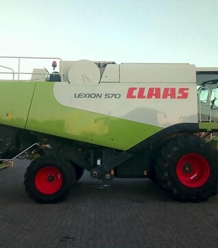 Зерноуборочный комбайн Claas Lexion 570, 2008 г.в, 2790 м/ч, б/у