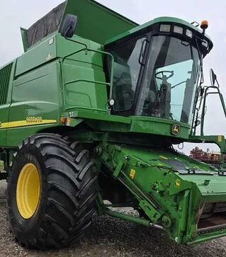 Зерноуборочный комбайн John Deere 9680 WTS, 2004 г.в, 5913 м/ч, б/у