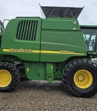 Зерноуборочный комбайн John Deere 9680 WTS, 2004 г.в, 5913 м/ч, б/у