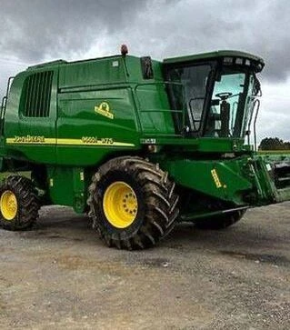 Зерноуборочный комбайн John Deere 9660i WTS, 2005 г.в, 2908 м/ч, б/у