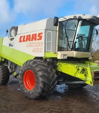 Зернозбиральний комбайн Claas Lexion 480, 3350 м/год, б/в