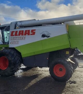 Зернозбиральний комбайн Claas Lexion 480, 3350 м/год, б/в
