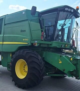 Зерноуборочный комбайн John Deere W550, 2008 г.в, 5100 м/ч, б/у
