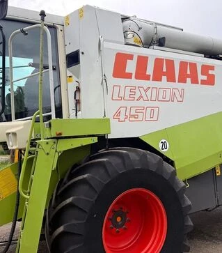 Зерноуборочный комбайн Claas Lexion 450, 2001 г.в, 5000 м/ч, б/у