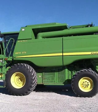 Зерноуборочный комбайн John Deere 9670 STS, 2009 г.в, 5080 м/ч, б/у