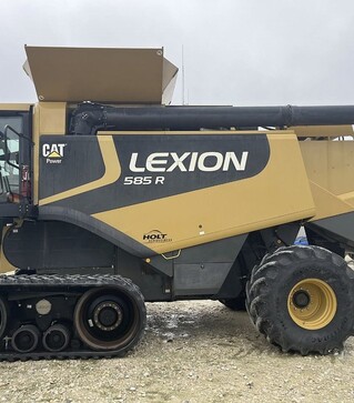 Зерноуборочный комбайн Claas Lexion 585R, 2010 г.в, 2002 м/ч, б/у