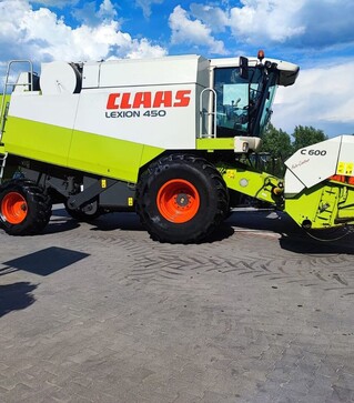 Зерноуборочный комбайн Claas Lexion 450, 2002 г.в, 3600 м/ч, б/у