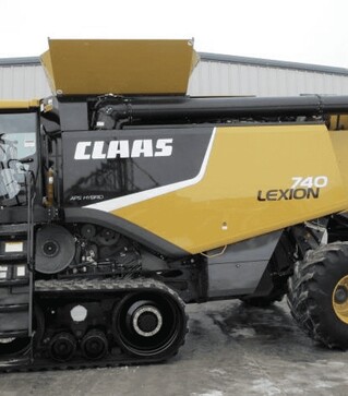 Зернозбиральний комбайн Claas Lexion 740ТТ, 2013 р.в, 2989 м/год, б/в