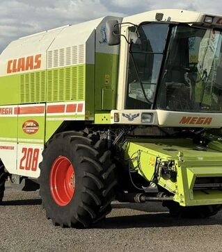 Зернозбиральний комбайн Claas Mega 208, 2003 р.в, 3400 м/год, б/в
