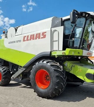 Зерноуборочный комбайн Claas Lexion 570, 2009 г.в, 4300 м/ч, б/у