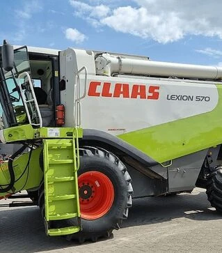 Зерноуборочный комбайн Claas Lexion 570, 2009 г.в, 4300 м/ч, б/у
