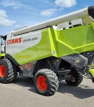 Зерноуборочный комбайн Claas Lexion 570, 2009 г.в, 4300 м/ч, б/у