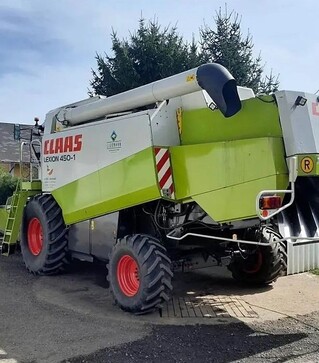 Зерноуборочный комбайн Claas Lexion 450, 2002 г.в, 1210 м/ч, б/у