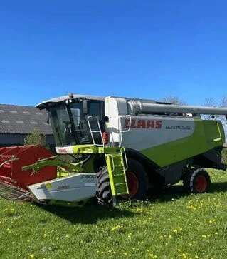Зернозбиральний комбайн Claas Lexion 520, 2008 р.в, 2860 м/год, б/в
