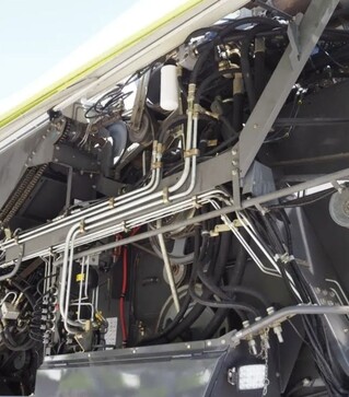 Зерноуборочный комбайн Claas Lexion 580, 2005 г.в, 4267 м/ч, б/у