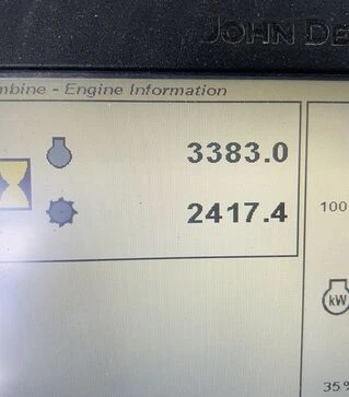 Зернозбиральний комбайн John Deere S690, 2012 р.в, 3383 м/год, б/в