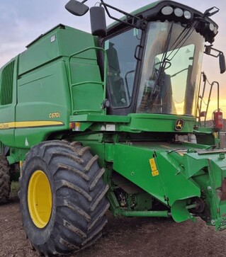 Зернозбиральний комбайн John Deere C670i, 2010 р.в, 2816 м/год, б/в