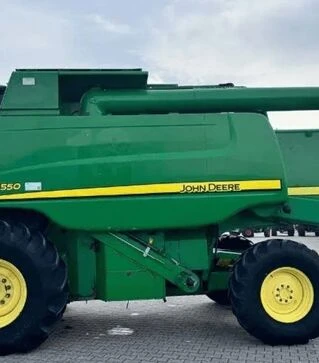 Зерноуборочный комбайн John Deere T550, 2010 г.в, 4682 м/ч, б/у