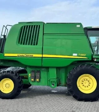 Зерноуборочный комбайн John Deere T550, 2010 г.в, 4682 м/ч, б/у