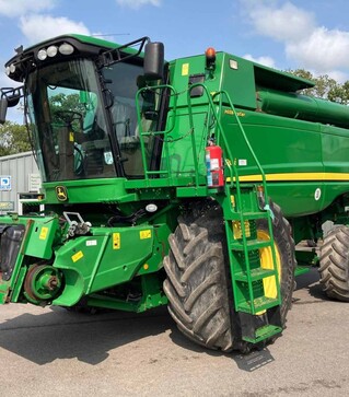 Зерноуборочный комбайн John Deere S690i HM, 2010 г.в, 2140 м/ч, б/у