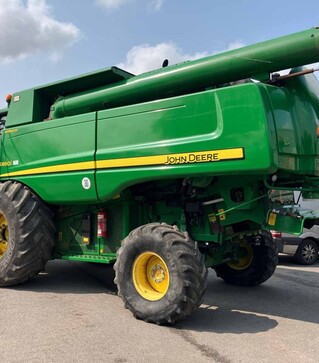 Зерноуборочный комбайн John Deere S690i HM, 2010 г.в, 2140 м/ч, б/у
