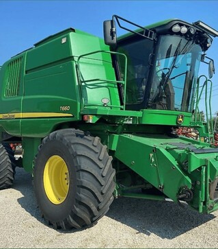 Зернозбиральний комбайн John Deere T660, 2011 р.в, 6128 м/год, б/в