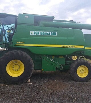 Зернозбиральний комбайн John Deere W650, 2013 р.в, 3739 м/год, б/в