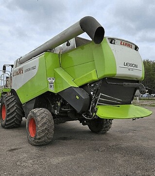 Зерноуборочный комбайн Claas Lexion 550, 2007 г.в, 2812 м/ч, б/у