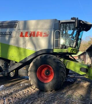 Зернозбиральний комбайн Claas Lexion 600, 2009 р.в, 3634 м/год, б/в