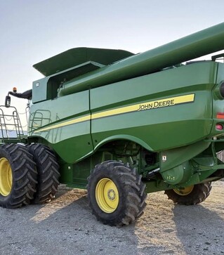 Зерноуборочный комбайн John Deere S660, 2012 г.в, 2589 м/ч, б/у