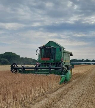 Зерноуборочный комбайн John Deere W 540, 2007 г.в, 1878 м/ч, б/у