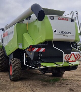 Зерноуборочный комбайн Claas Lexion 580, 2008 г.в, 4300 м/ч, б/у