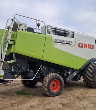 Зерноуборочный комбайн Claas Lexion 580, 2008 г.в, 4300 м/ч, б/у