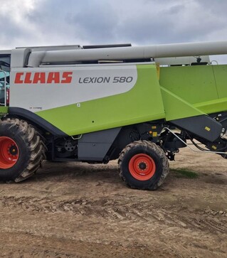 Зерноуборочный комбайн Claas Lexion 580, 2008 г.в, 4300 м/ч, б/у