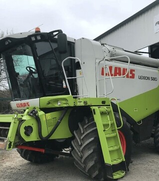 Зерноуборочный комбайн Claas Lexion 580, 2008 г.в, 2932 м/ч, б/у