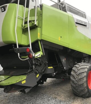 Зерноуборочный комбайн Claas Lexion 580, 2008 г.в, 2932 м/ч, б/у