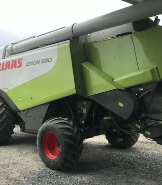 Зерноуборочный комбайн Claas Lexion 580, 2008 г.в, 2932 м/ч, б/у