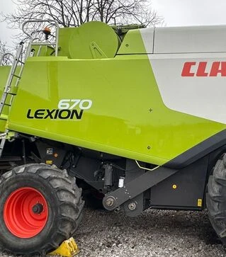 Зернозбиральний комбайн Claas Lexion 670, 2011 р.в, 3600 м/год, б/в