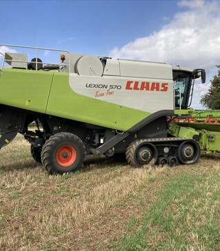 Зернозбиральний комбайн Claas Lexion 570TT, 2010 р.в, 3500 м/год, б/в